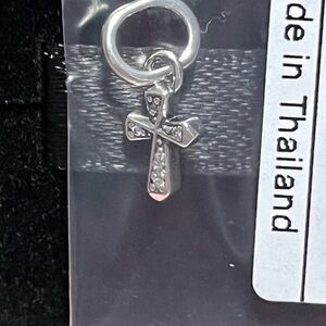 Pandora Silver Mini Cross Charm